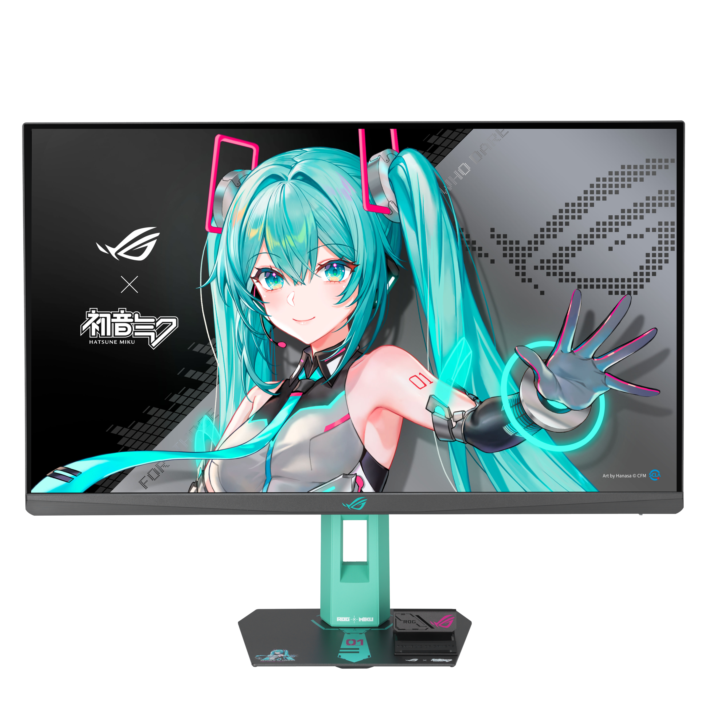 ROG Strix XG27ACMEG-G Hatsune Miku Edition reference image