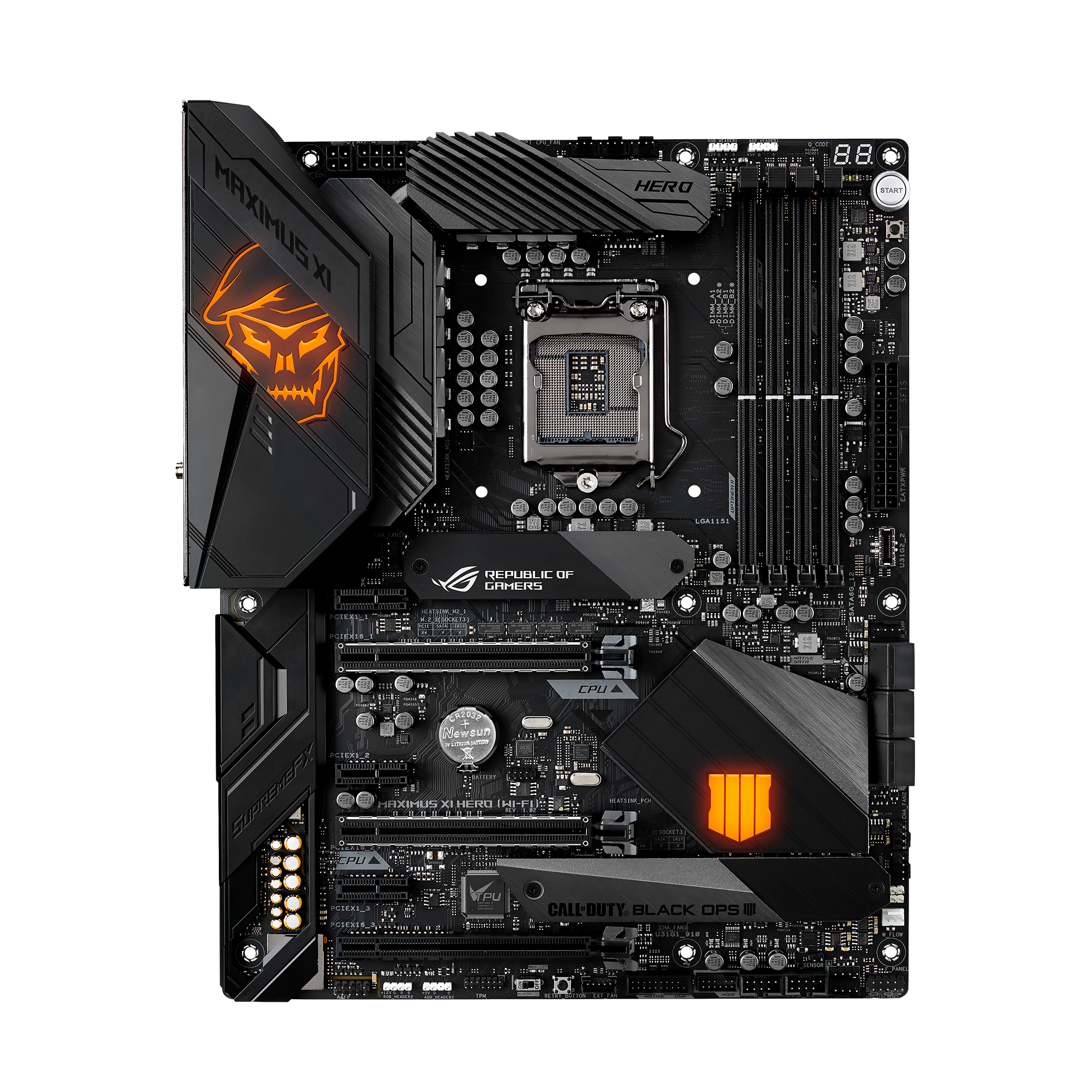 ROG MAXIMUS XI HERO (WI-FI) Call of Duty - Black Ops 4 Edition reference image