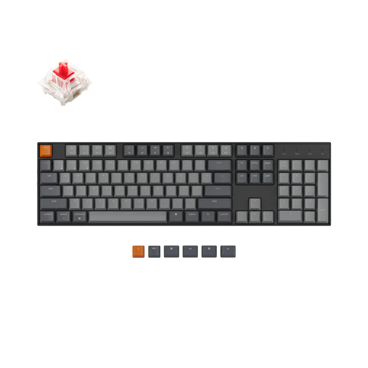Keychron K10 Wireless Mechanical Keyboard reference image