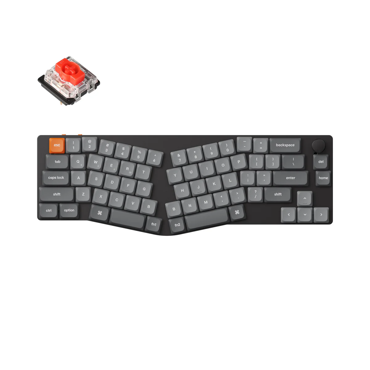 Keychron K11 Max (Alice Layout) QMK/VIA Wireless Custom Mechanical Keyboard reference image
