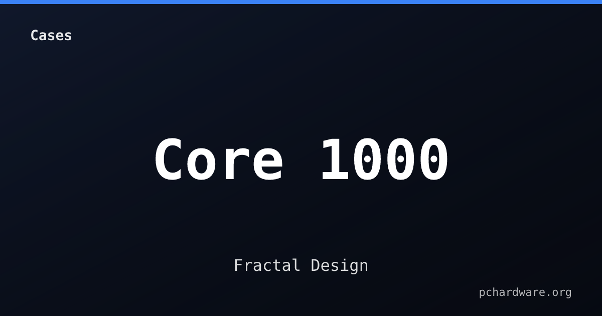 Core 1000 card