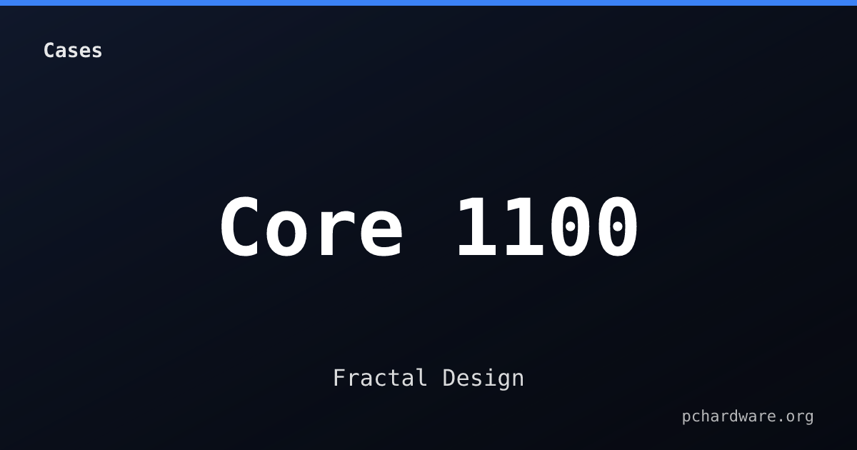 Core 1100 card
