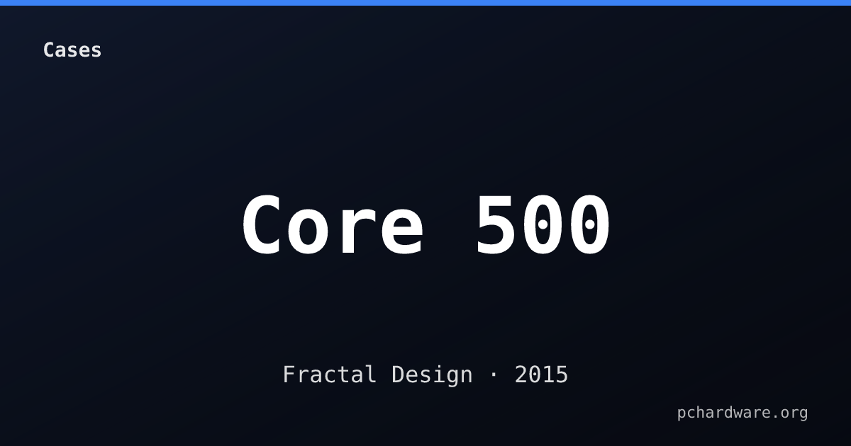 Core 500 card
