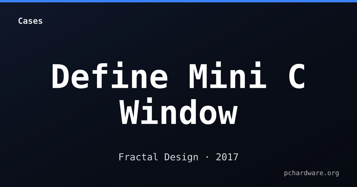 Define Mini C Window card