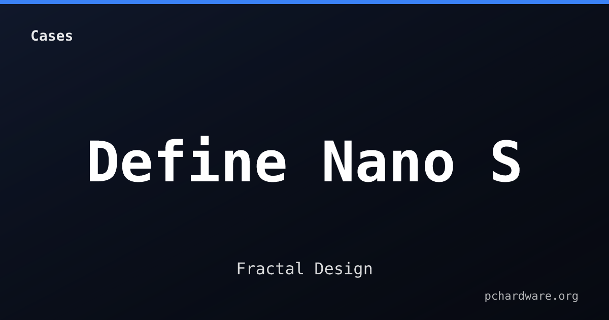 Define Nano S card