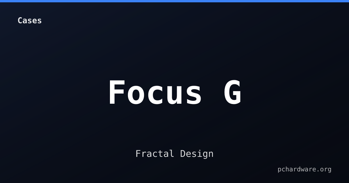 Focus G card