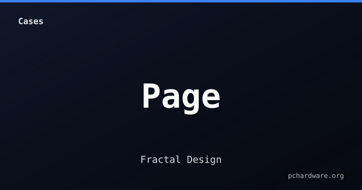 Page card