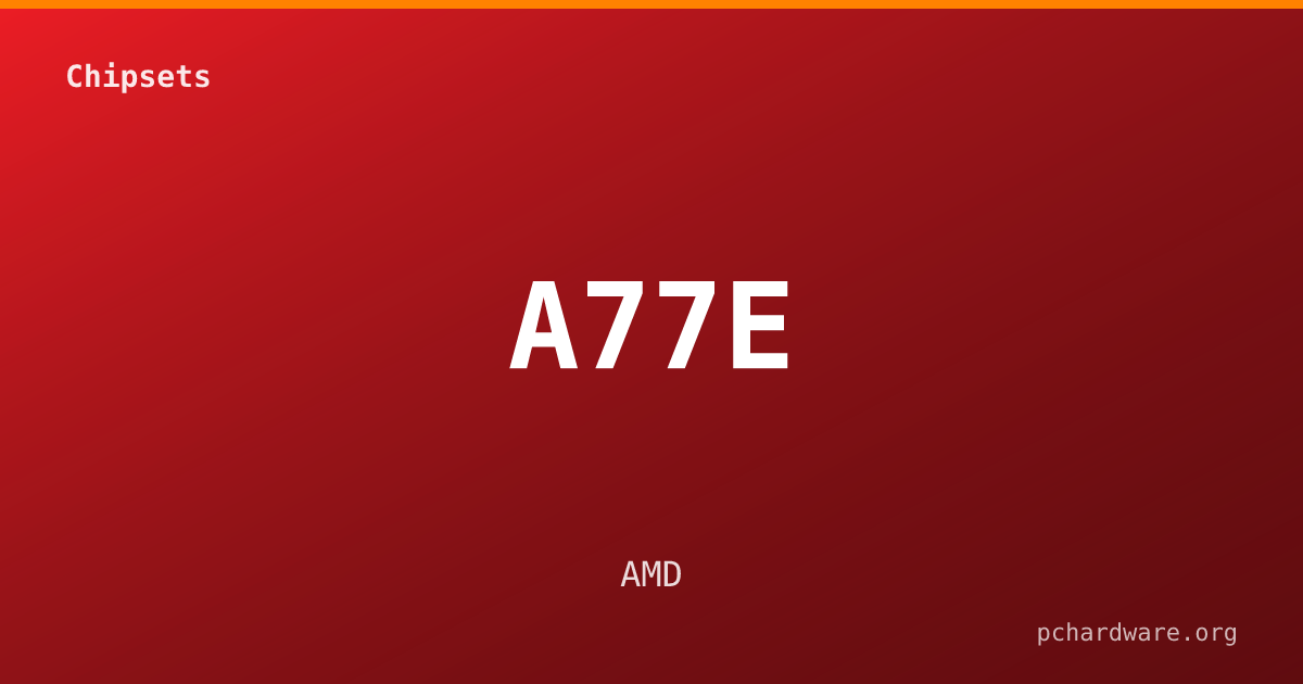 A77E card