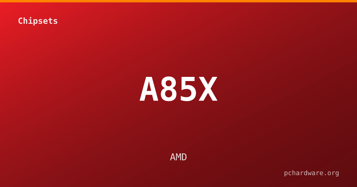 A85X card
