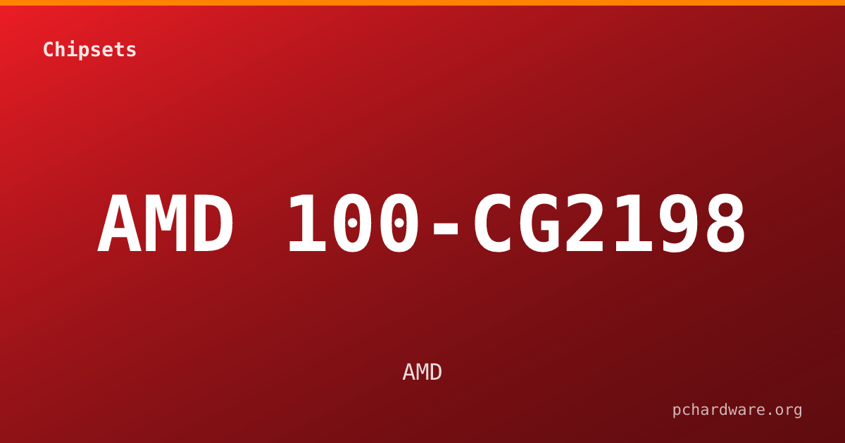 AMD 100-CG2198 card