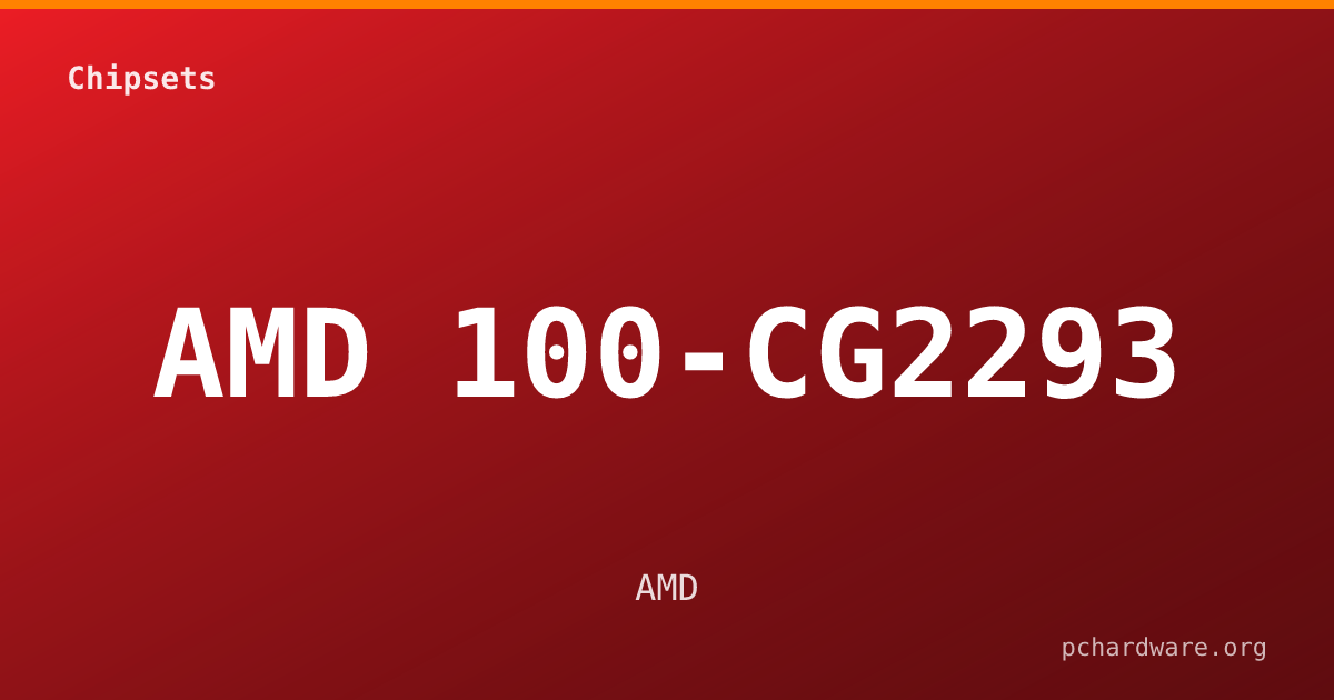 AMD 100-CG2293 card