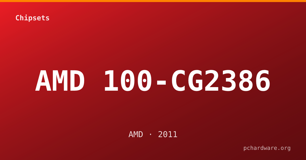 AMD 100-CG2386 card