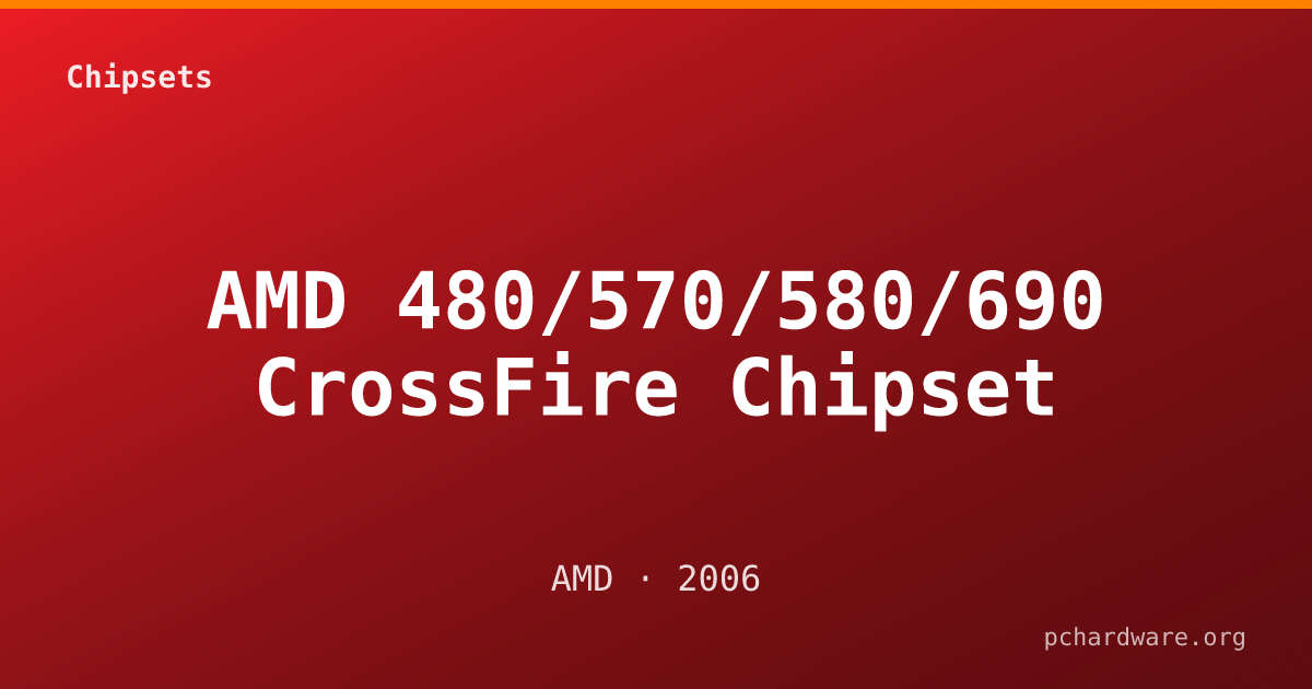 AMD 480/570/580/690 CrossFire Chipset card