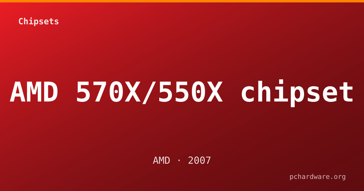 AMD 570X/550X chipset card