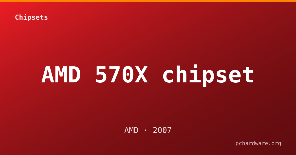 AMD 570X chipset card