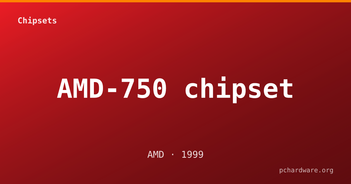 AMD-750 chipset card