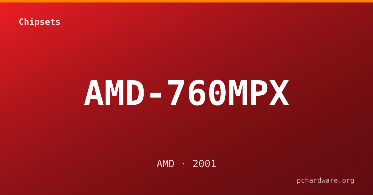 AMD-760MPX card