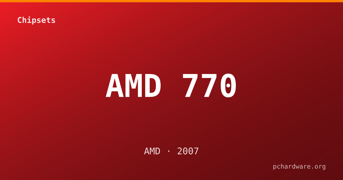 AMD 770 card