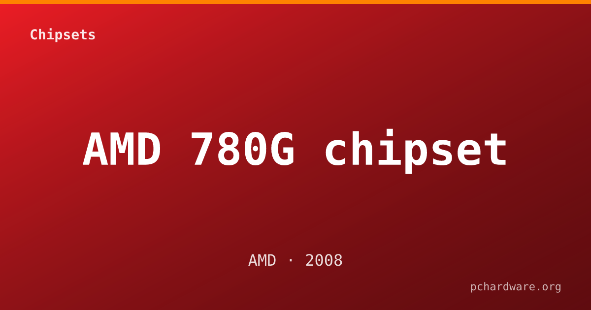 AMD 780G chipset card