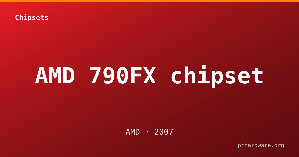 AMD 790FX chipset card