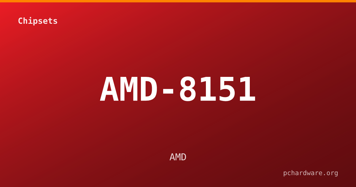 AMD-8151 card