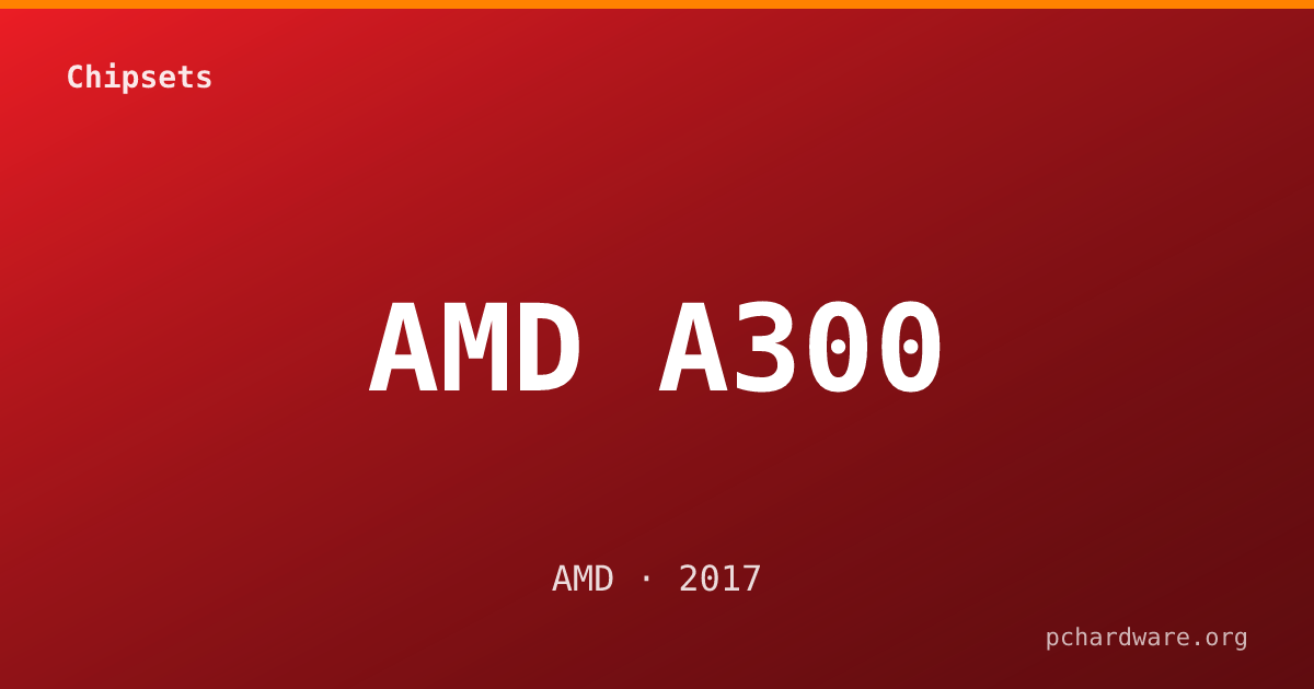 AMD A300 card