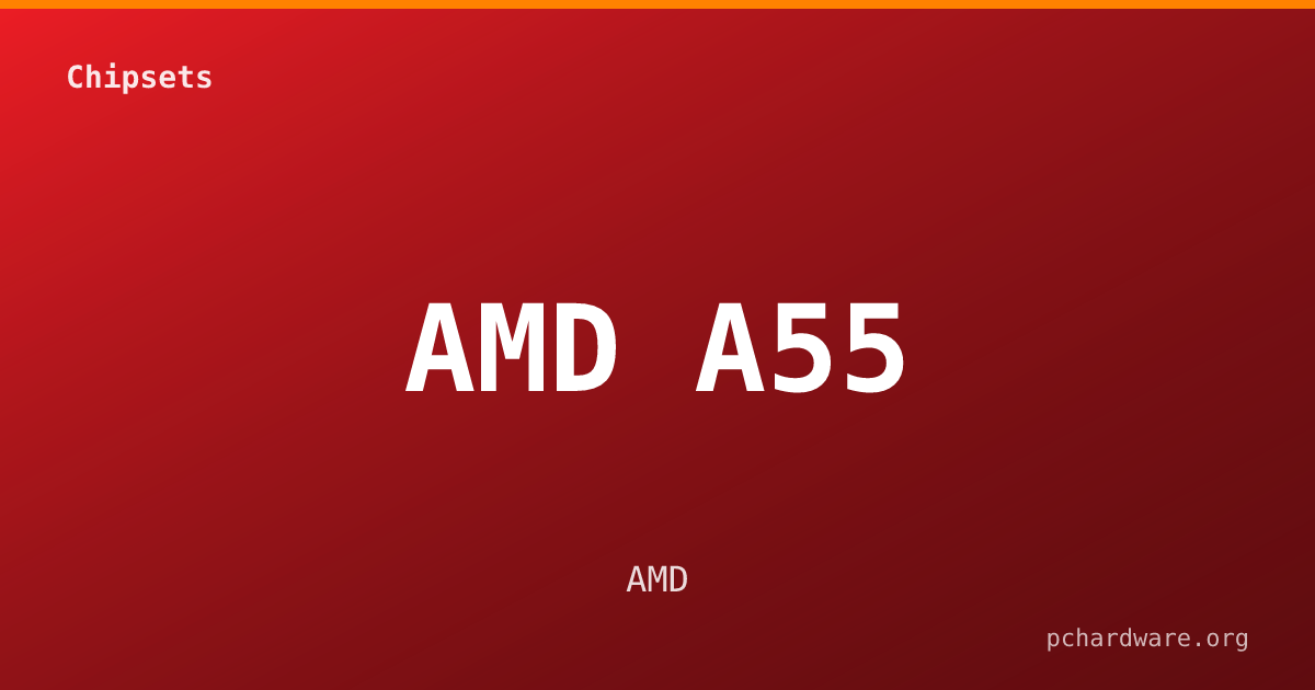 AMD A55 card