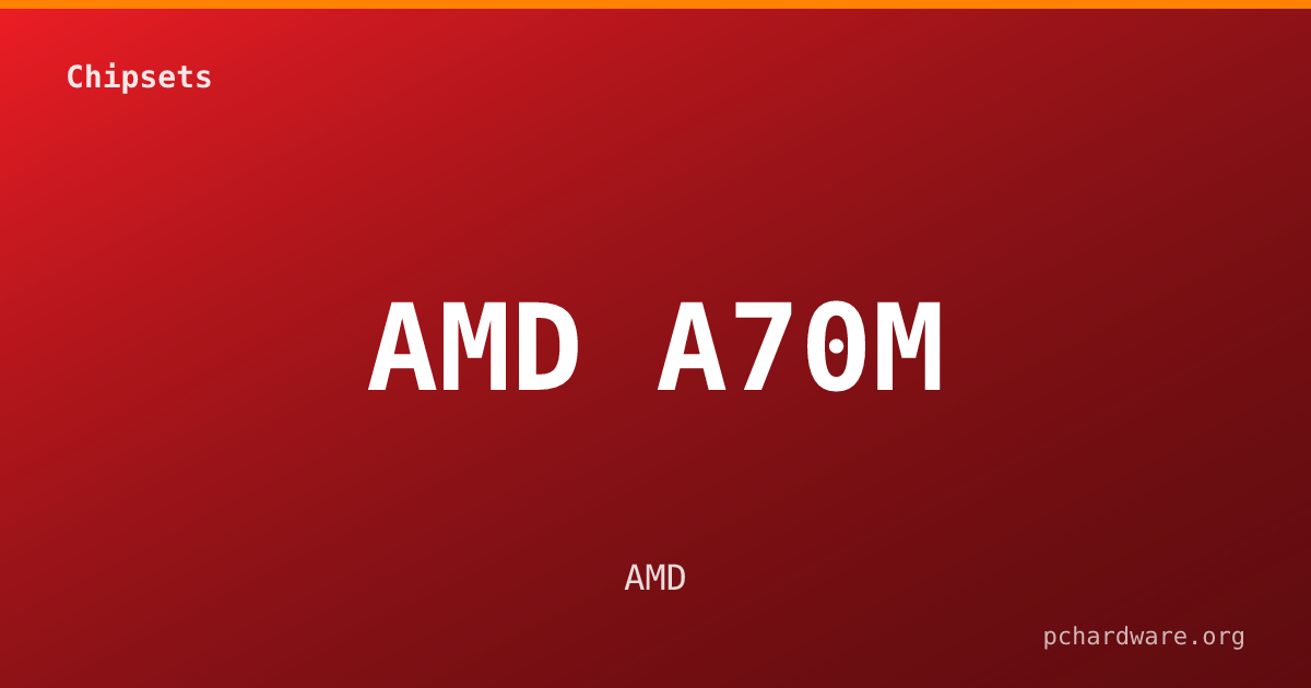AMD A70M card