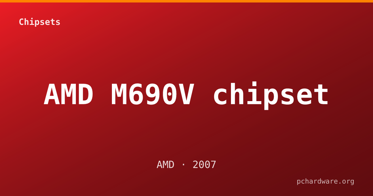 AMD M690V chipset card