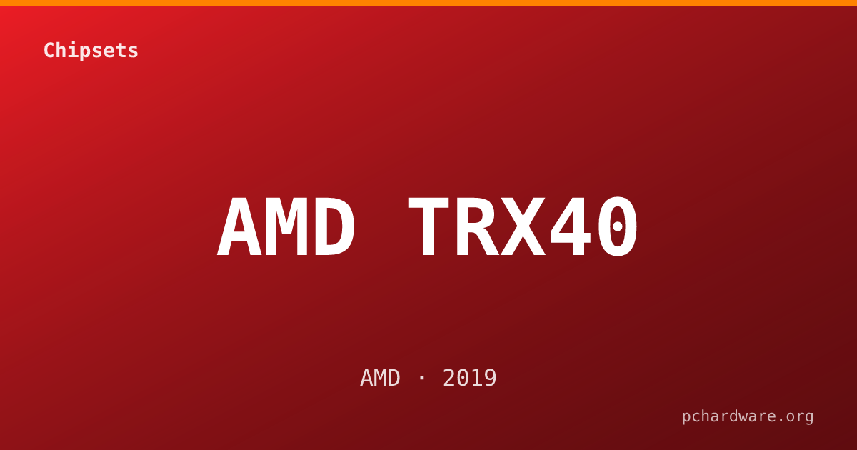 AMD TRX40 card