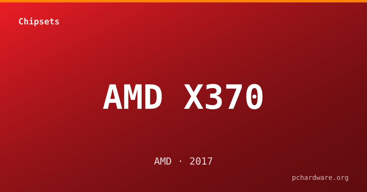 AMD X370 card