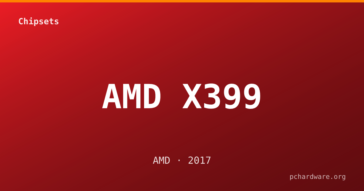 AMD X399 card