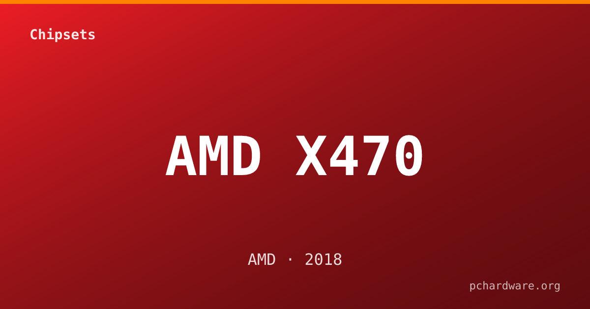 AMD X470 card