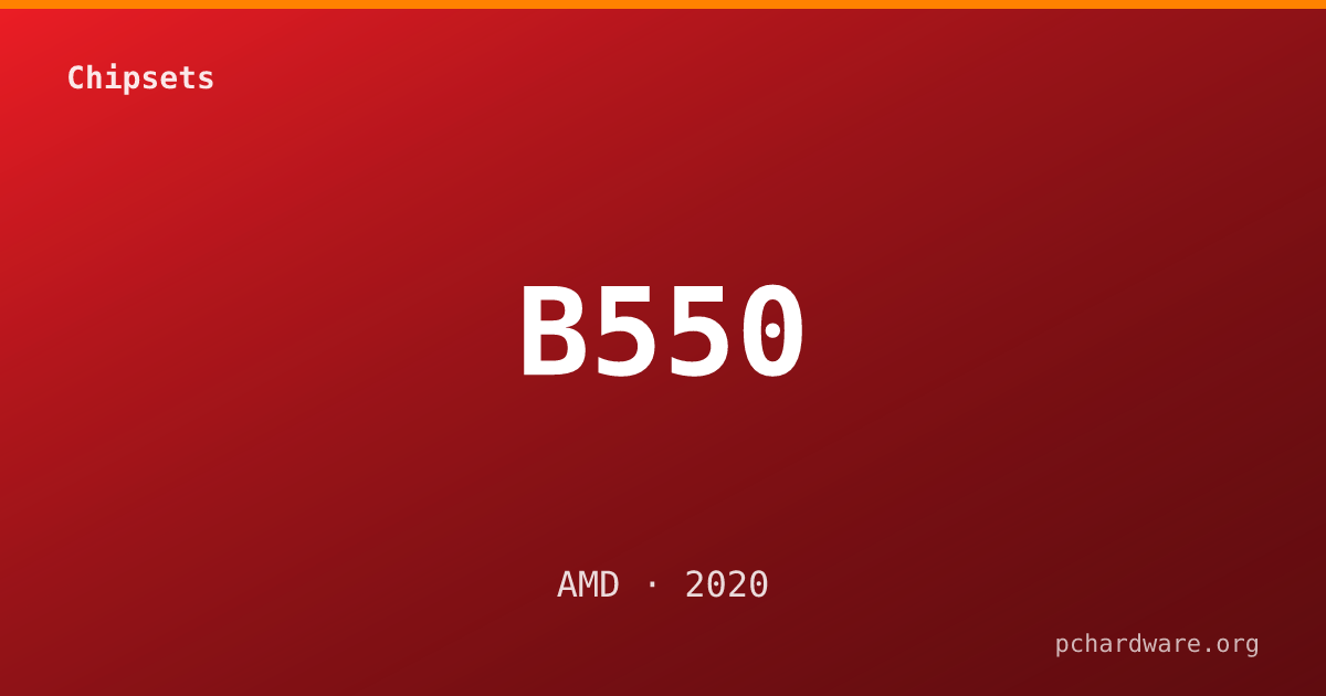 B550 card
