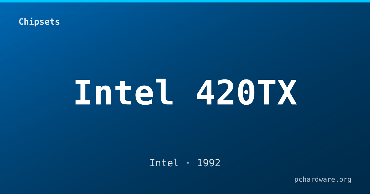 Intel 420TX card