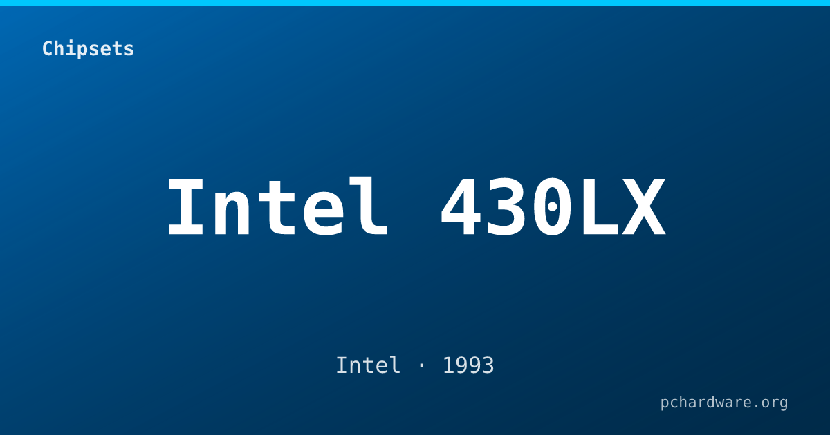 Intel 430LX card