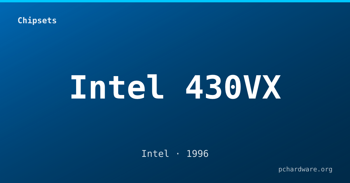 Intel 430VX card