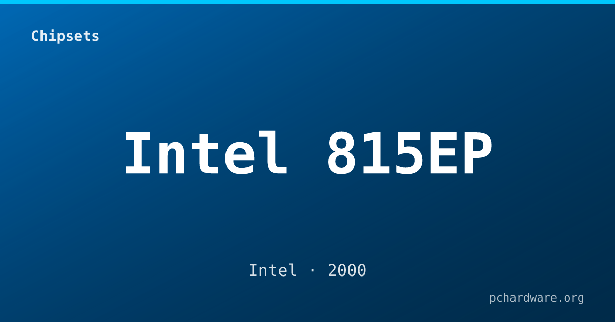 Intel 815EP card