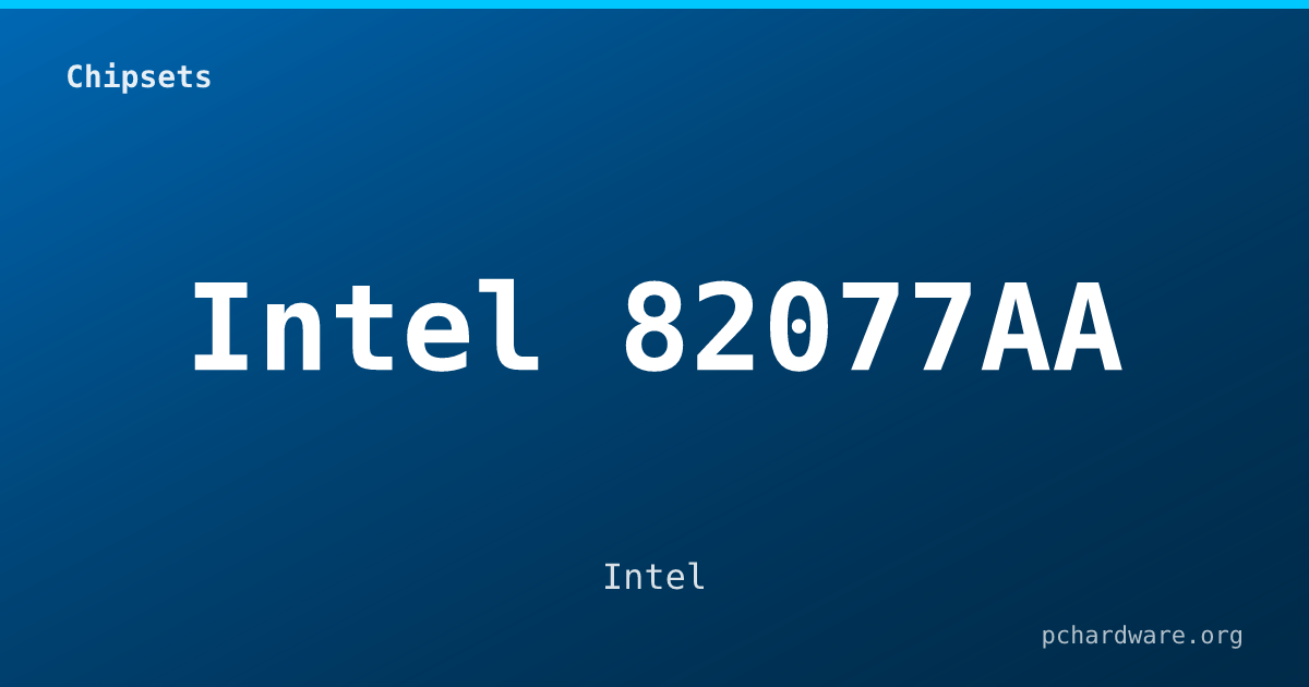 Intel 82077AA card