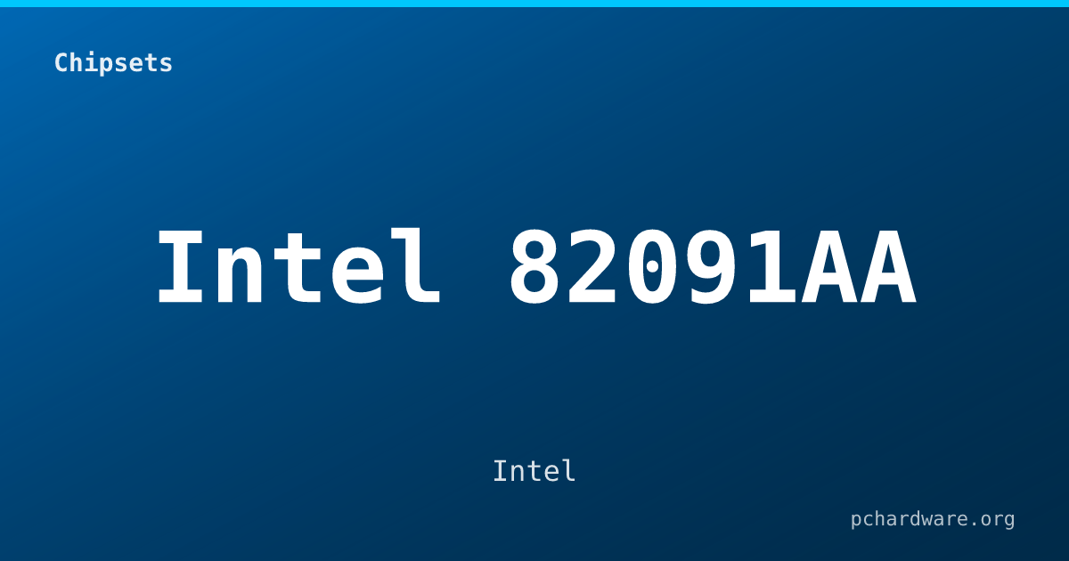 Intel 82091AA card
