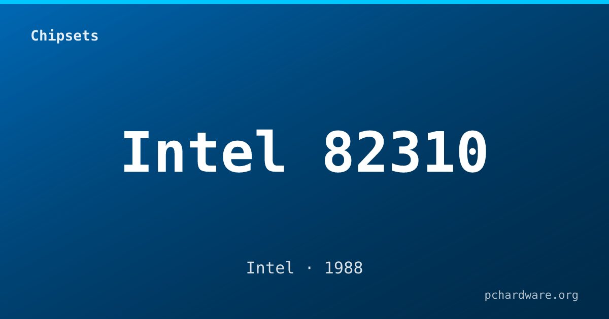 Intel 82310 card