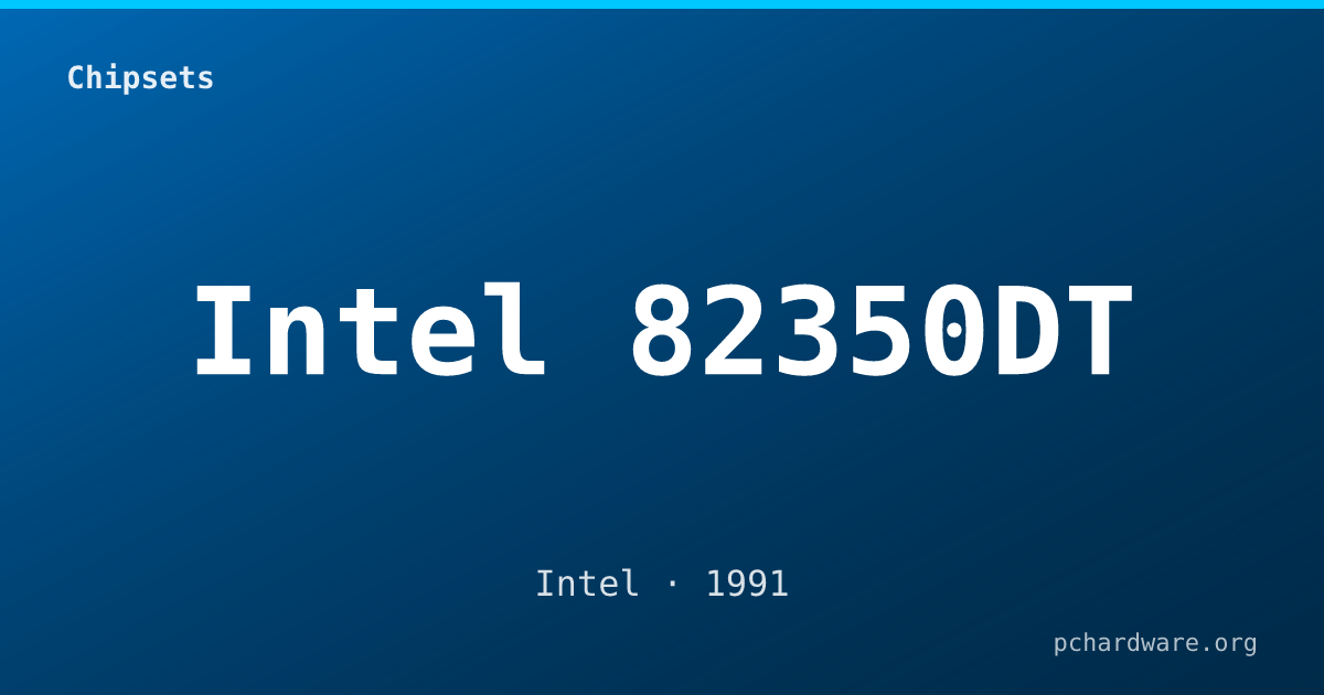 Intel 82350DT card