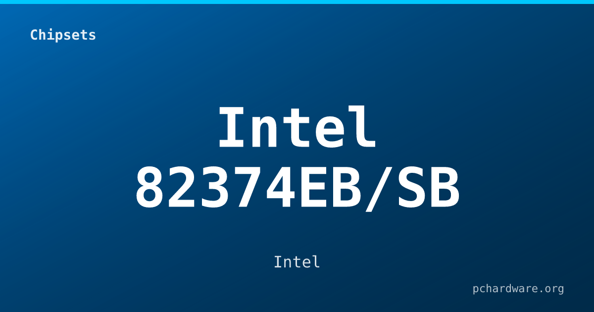 Intel 82374EB/SB card