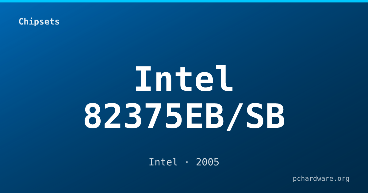 Intel 82375EB/SB card