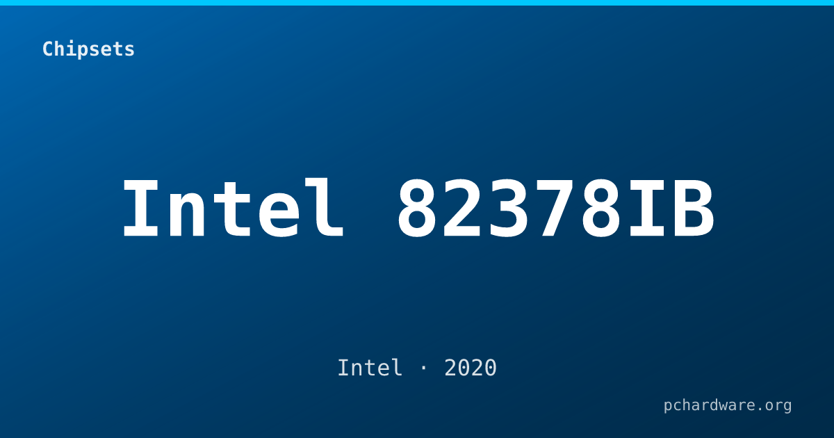 Intel 82378IB card