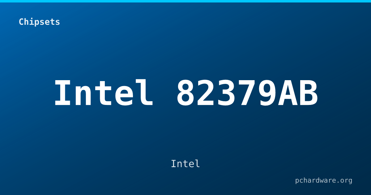 Intel 82379AB card
