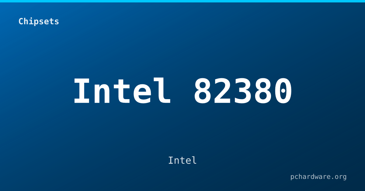 Intel 82380 card