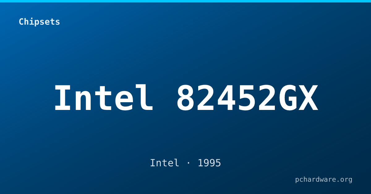 Intel 82452GX card