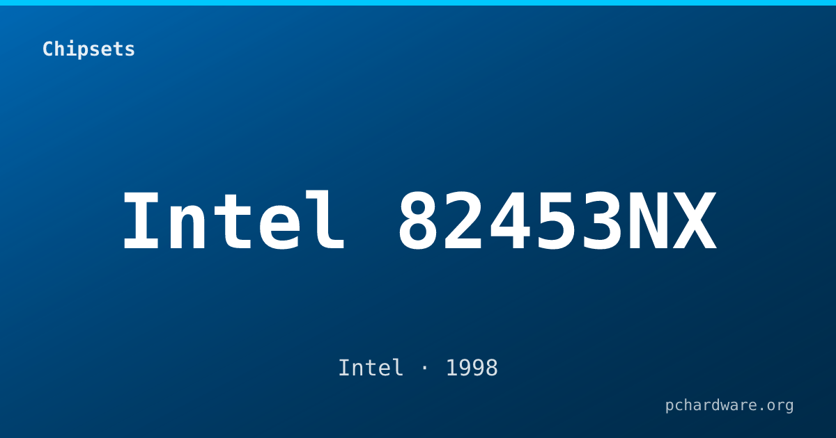 Intel 82453NX card