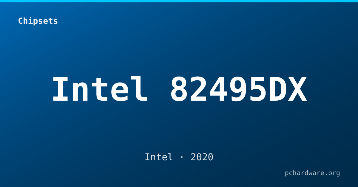 Intel 82495DX card